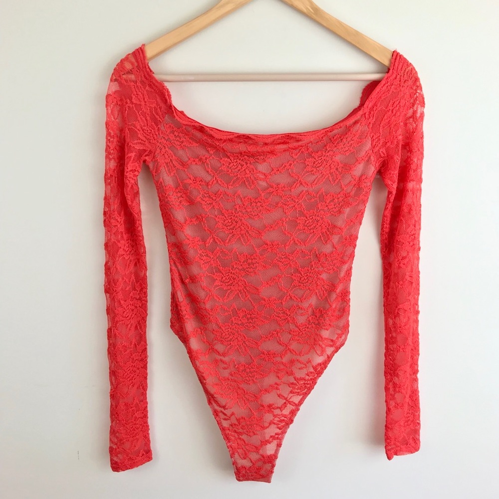 Intimately Free People Lace Cutie Pie Bodysuit